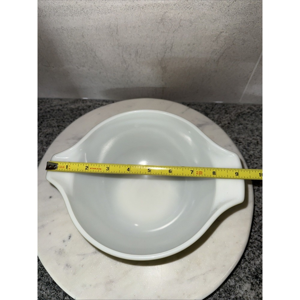 Vintage Pyrex 442 1-1/2 Quart Cinderella Mixing Bowl Verde Green Olive Avocado - Picture 7 of 12